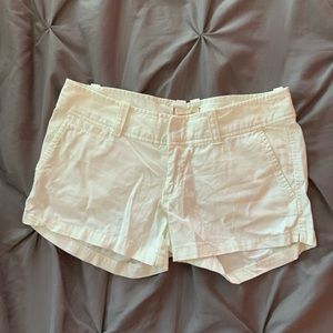 Abercrombie & Fitch Classic White Shorts